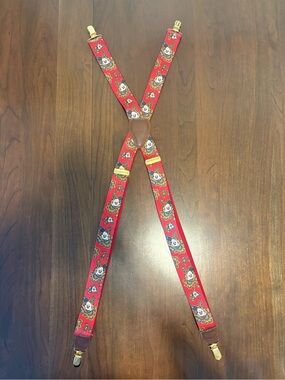 Vintage 1980s Pelican Mickey Mouse & Co. Adjustable Suspenders